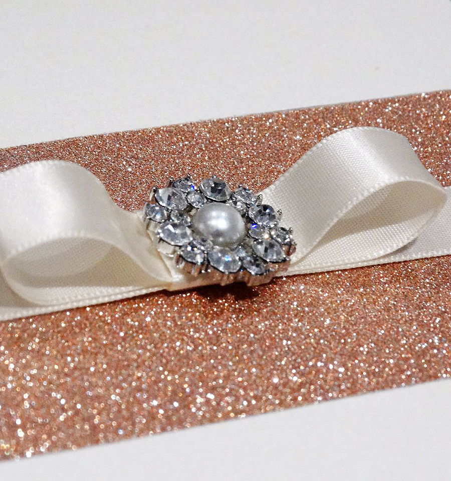 Invitation crafting detail