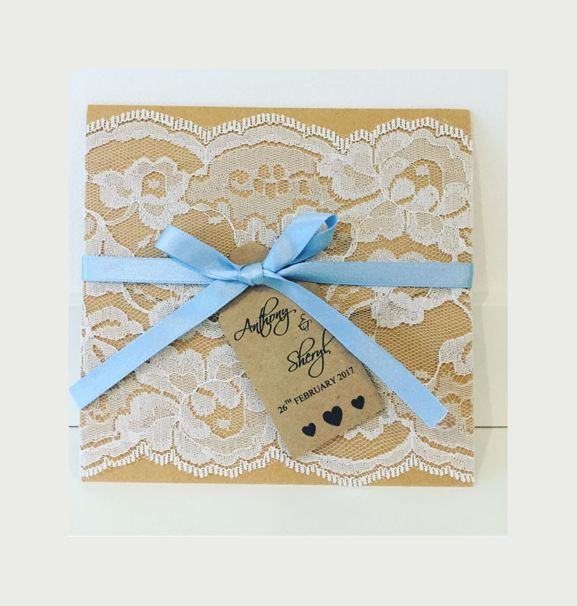 Lace and Love invitation